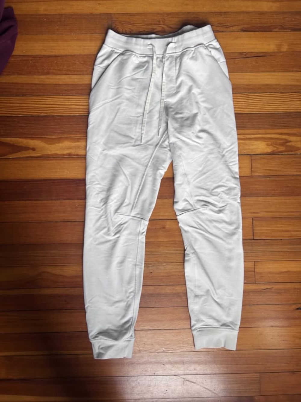 Lululemon License to Train Joggers – Cream – Men's Small